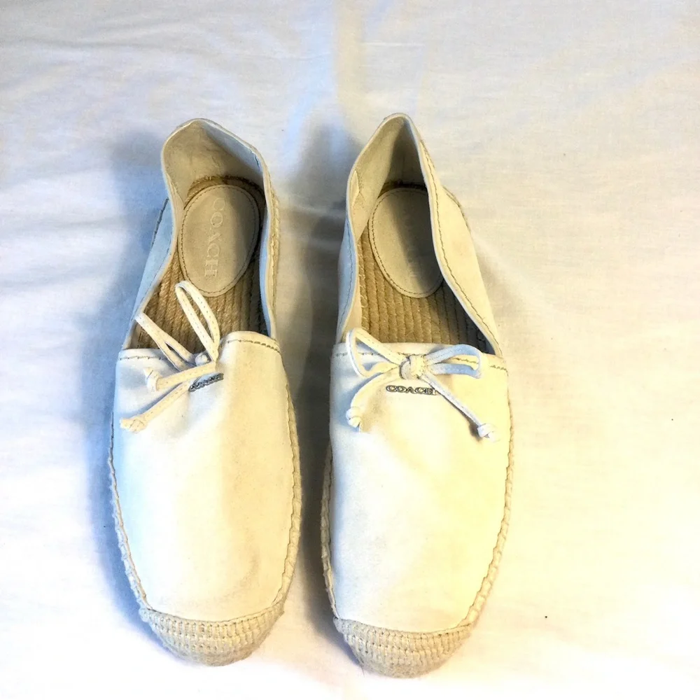 Coach Cream Espadrilles - Picture 2 of 11